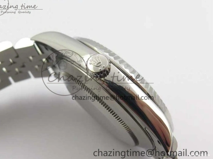 0202 Effortless DateJust 126334 SS Noob 1:1 904L Best Edition White Dial Stick Markers on Jubilee Bracelet A 3160